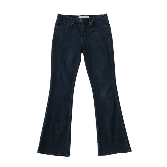 Signature Levi Strauss Jeans Womens W31xL32 Blue Mid Rise Bootcut Stretch Denim - Picture 2 of 9